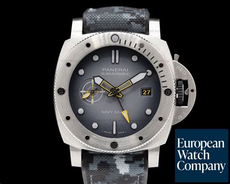 panerai watch navy seal|panerai submersible 44mm.